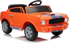 12V Licensed Shelby GT350 Ride-On Toy with Remote, LED Lights & Music for Kids