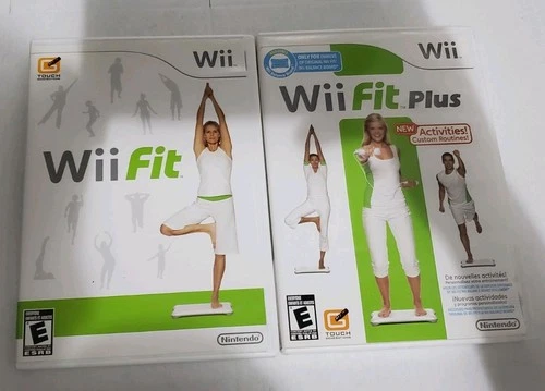 NEW WII FIT AND WII FIT PLUS 2 IN 1 DISCS
