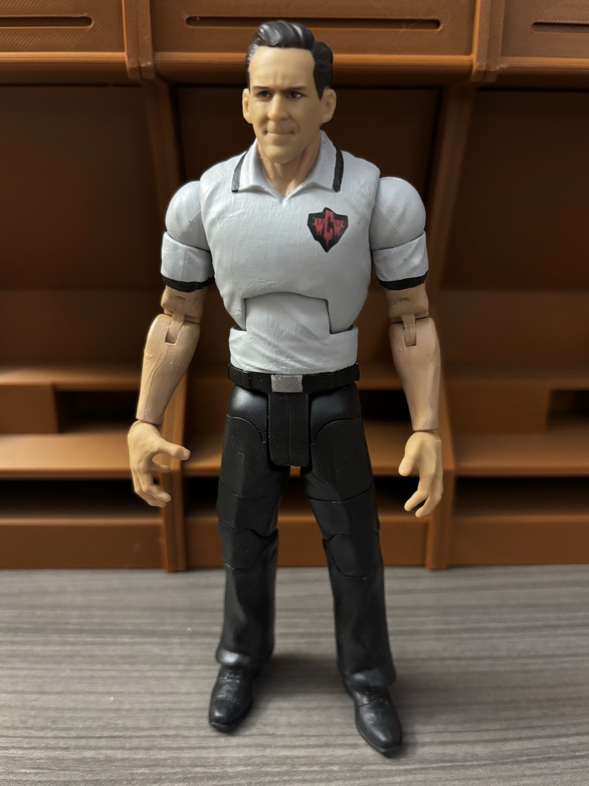 WWE Elite Mattel Custom WCW Referee Invasion Alliance
