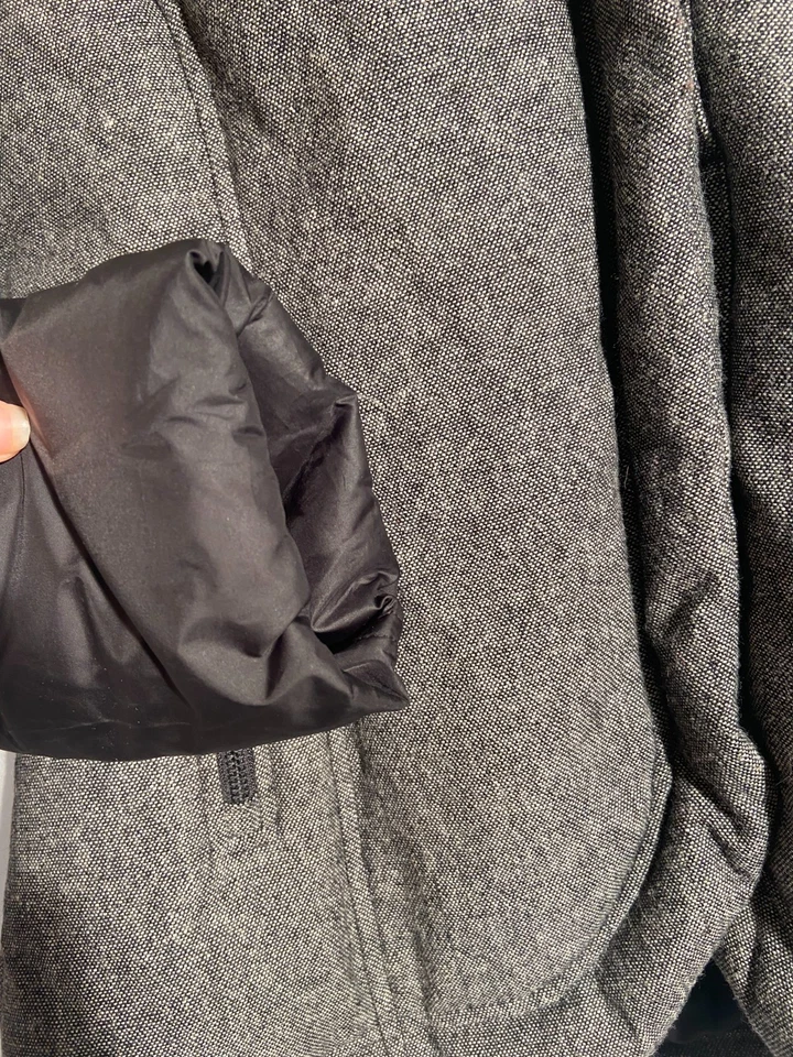 Abrigo de tweed manga en contraste mezcla de lana de Soia&Kyo talla M Foto 3 de 4