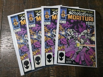 Strikeforce: Morituri #1 (4 Copies)   Marvel 1986   Multiple First Issues Lot