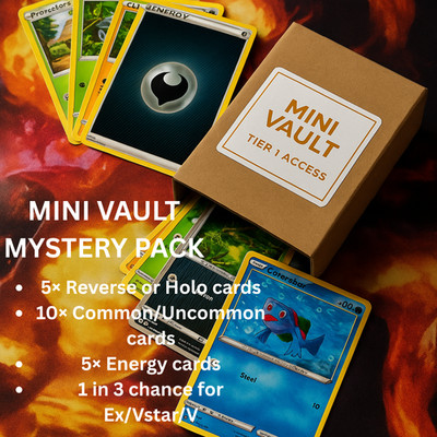 The Mini Vault Mystery Pokemon Box (Beschreibung lesen!)