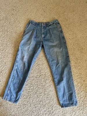 Mens Wrangler RuggedWear Y2K 36x32 Elastic Side Waist Carpenter Denim Jeans