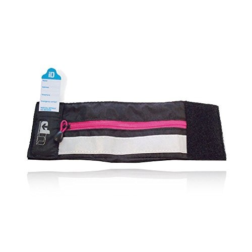 Sale! Ultimate Performance Reflective Black/Pink Wrist/Ankle Wallet Zip Closure - Image 4