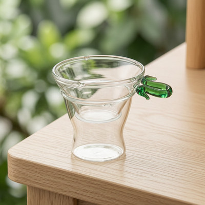 Japanese Glass Tea Strainer for Traditional Tea Ceremony