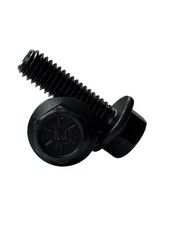 (100 Pcs) 3/8″-16x1 1/4″ Grade 8 Hex Flange Bolt (FT) Zinc Phos & Oil