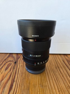 Sony FE 35mm f/1.4 GM Prime Lens SEL35F14GM E-Mount Auto/Manual 67mm