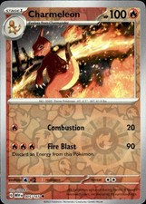 Pokemon Reverse Holo Charmeleon SV: Scarlet & Violet 151 005/165 NM