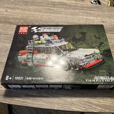 Mould King 10021 Model Car 603+pcs Built Building Blocks Ghostbus DIY EKt01