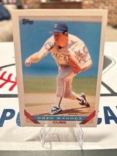 Greg Maddux 1993 Topps #183! 2 Card Min! Read Desc!