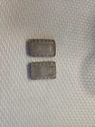 Samurai Silver 1859-1868 (Ansei) Silver Ichibu Gin 1 Bu Japanese Coin ( 2 total)