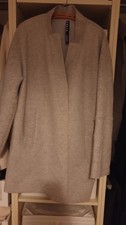 🌷 Marc Cain Wollmantel Jacke N6 42-44 silbergrau 