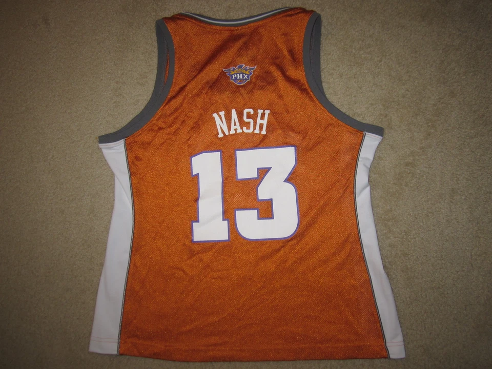 Camiseta Adidas Steve Nash #13 Phoenix Suns NBA Damas Mujeres XL Foto 3 de 3