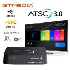 ATSC 3.0 Android Smart Box Offline DRM Nextgen TV over-the-air Free DVR Record