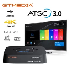 ATSC 3.0 Android Smart Box Offline DRM Nextgen TV over-the-air Free DVR Record