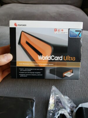 Penpower Worldcard Ultra Color Business Card Scanner | eBay