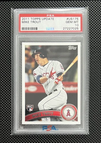 2011 Topps Update Mike Trout Rookie RC #US175 PSA 10 GEM MINT