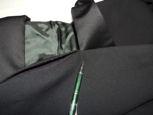 Emporio Armani Men's Double Breasted Formal Tuxedo Jacket Coat 40 Reg - Picture 12 of 13