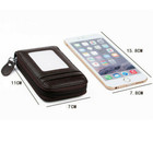 Genuine Cowhide Leather Safe Wallet RFID Blocking Card Holder Zip Around Purse — photo 7