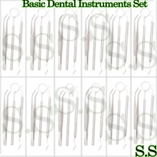 45 Instruments Basic Dental Set Mirror Explorer College plier Economy Grade NEW