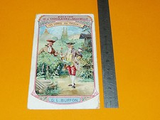 CHROMO 1900-1910 CHOCOLATERIE AIGUEBELLE GEORGES-LOUIS LECLERC DE BUFFON