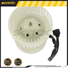 A/C Heater Blower Motor w/Fan Cage For 2004 05 06 07-2010 Audi A8 Quattro Front