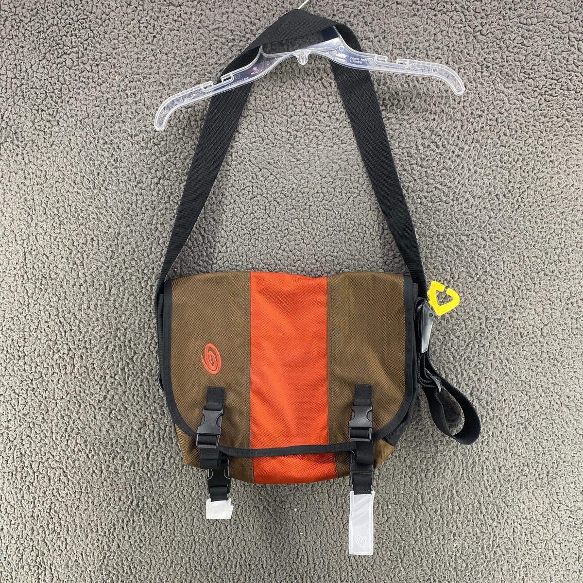 Timbuk2 メッセンジャーバッグ ブラウン/オレンジ Timbuk2 Classic Messenger Shoulder Crossbody Bag Men's Brown