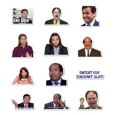 The Office sticker Pack 50 Pcs , For laptop Car Waterbottle