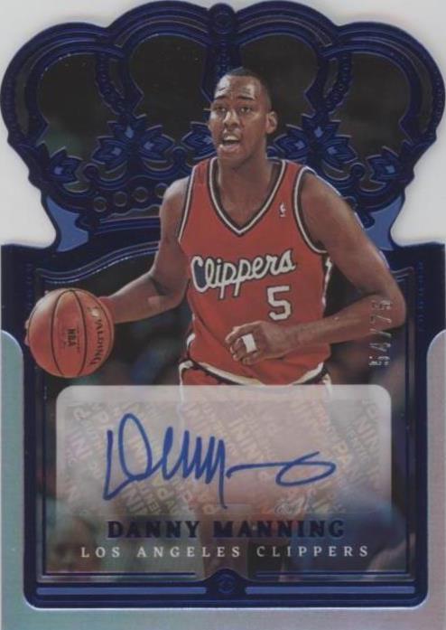 2021-22 Panini Crown Royale - Danny Manning #CA-DMG - 1 of 1