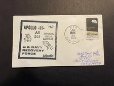 US Navy Recovery Force- Apollo 11, 1965, Scott #1371, 6c, Crisp!