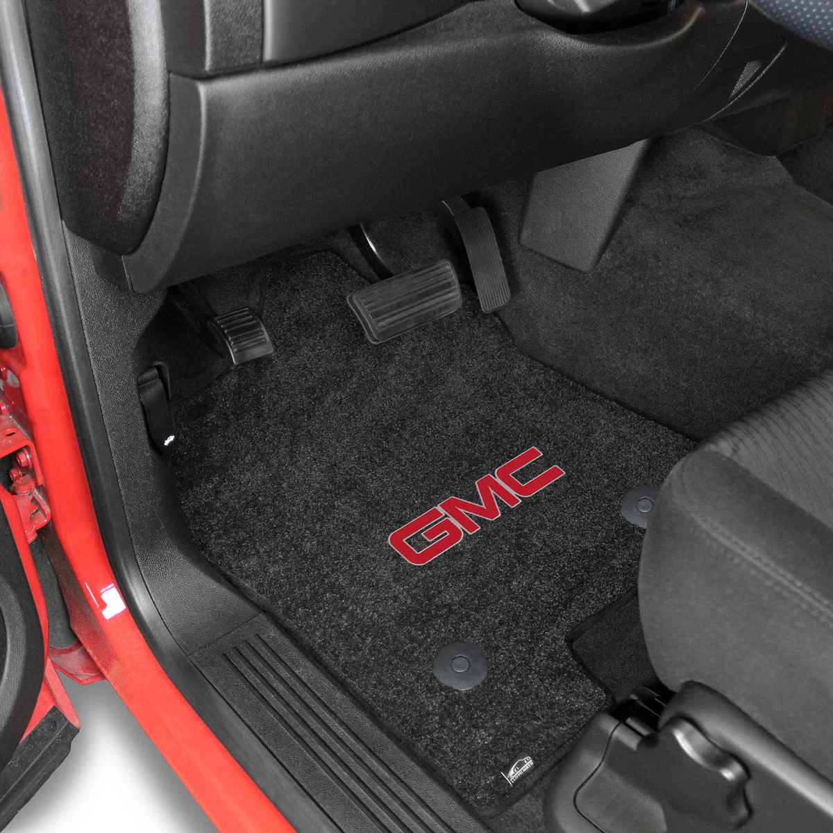FOR GMC SIERRA 1500 2014 2017 Front Floor Mats DOUBLE CREW CAB