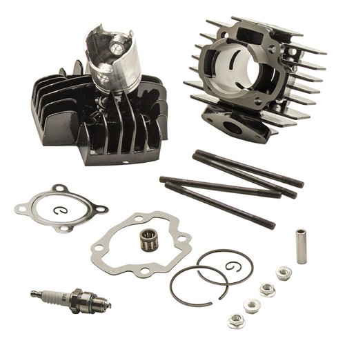 Rebuild Head Bore Barrel Cylinder Piston Rings Set For YAMAHA PW50 PY50 PEEWEE50 - Picture 2 of 12