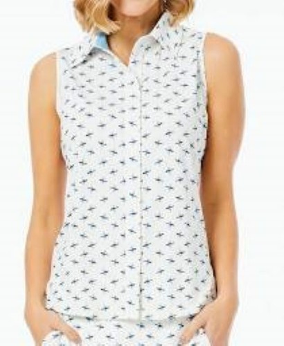 NWT Ladies BELYN KEY Dragonfly Sky Blue 