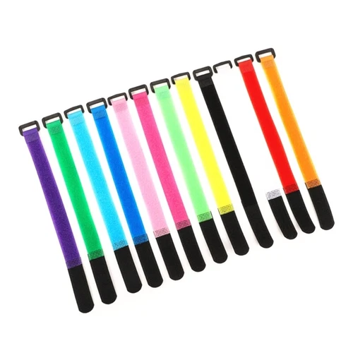 20x Fishing Rod Tie Strap Tackle Wrap Band Fish Pole Holder Fastener USA - Bild 8 von 22