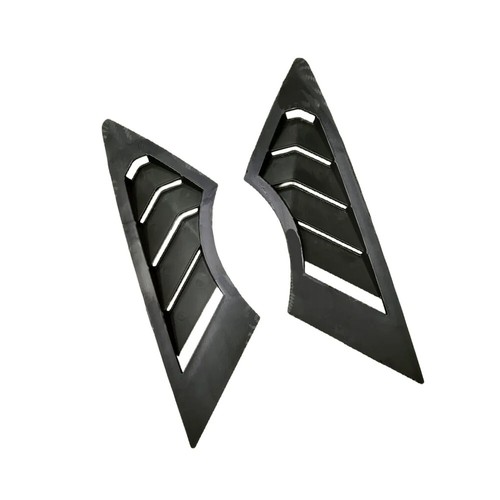 Carbon Fiber Window Scoop Front Louver Cover For KIA K3 Forte Cerato 2013-2018 - Picture 9 of 11