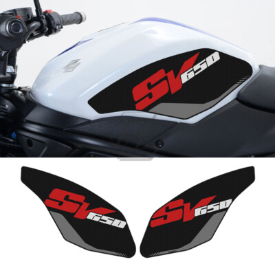 Motorcycle Side Tank Pad Protection Knee Grip Anti-slip for SUZUKI SV650 SV 650