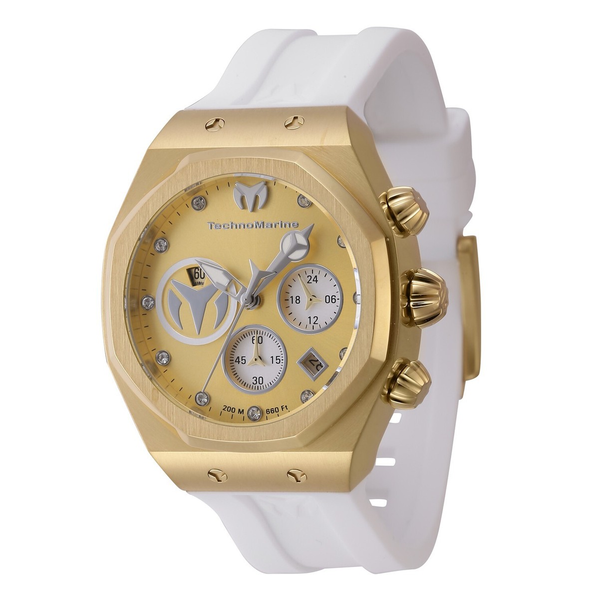 TechnoMarine Women's TM-523008 Cruise Sun Reef Gold dial 40mm New