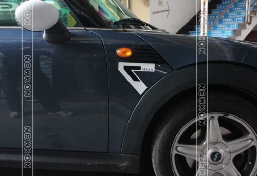 For All Mini Cooper Seven Text Style Side Scuttles Trim For All Mini Cooper Seven Text Style Side Scuttles Trim