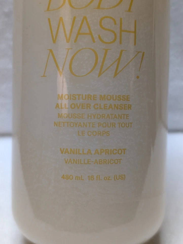 Mousse hidratante Josie Maran EveryBODY Wash Now vainilla albaricoque 16 oz sin bomba Foto 2 de 2