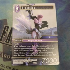 Final Fantasy TCG Lightning Opus I 1-142R Foil Rare for sale