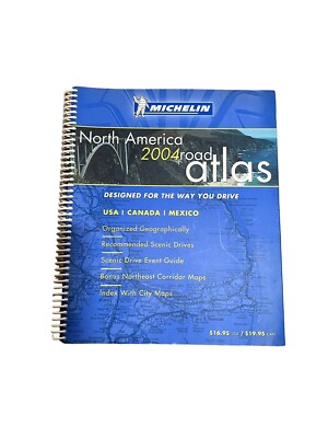 Michelin North America 2004 road atlas EUC