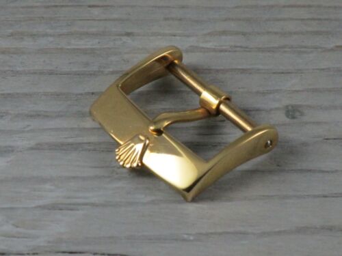 FIBBIA ROLEX LAMINATA ORO 16 mm BUCKLE ROLEX 16 outlet mm GOLD PLATED