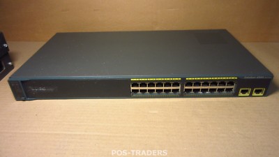 Cisco WS-C2960-24TT-L V2 Catalyst 2960 24-Port 10/100 Managed Ethernet Switch