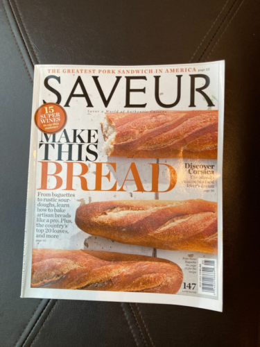 Revista de sabor de mayo de 2012 baquetas de pan, masa agria, artesanal. Córcega #147 - Imagen 1 de 4