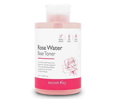 rose water base toner