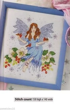 WINTER FAIRY       CROSS STITCH PATTERN  -  ALS - EA  HH  D