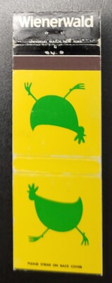 Matchcover New York City Wienerwald Restaurants
