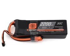 Spektrum 14.8v 2200mAh 4S 30C Smart LiPo Battery w/ IC3 Connector SPMX22004S30