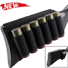New 12/20GA Tactical 8 Rounds Shotgun Butt Stock Shell Holder Ammo Pouch Carrier