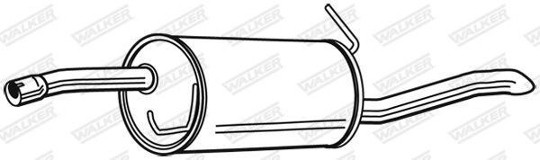 Walker 23159 EndschalldäMpfer FüR Ford-image